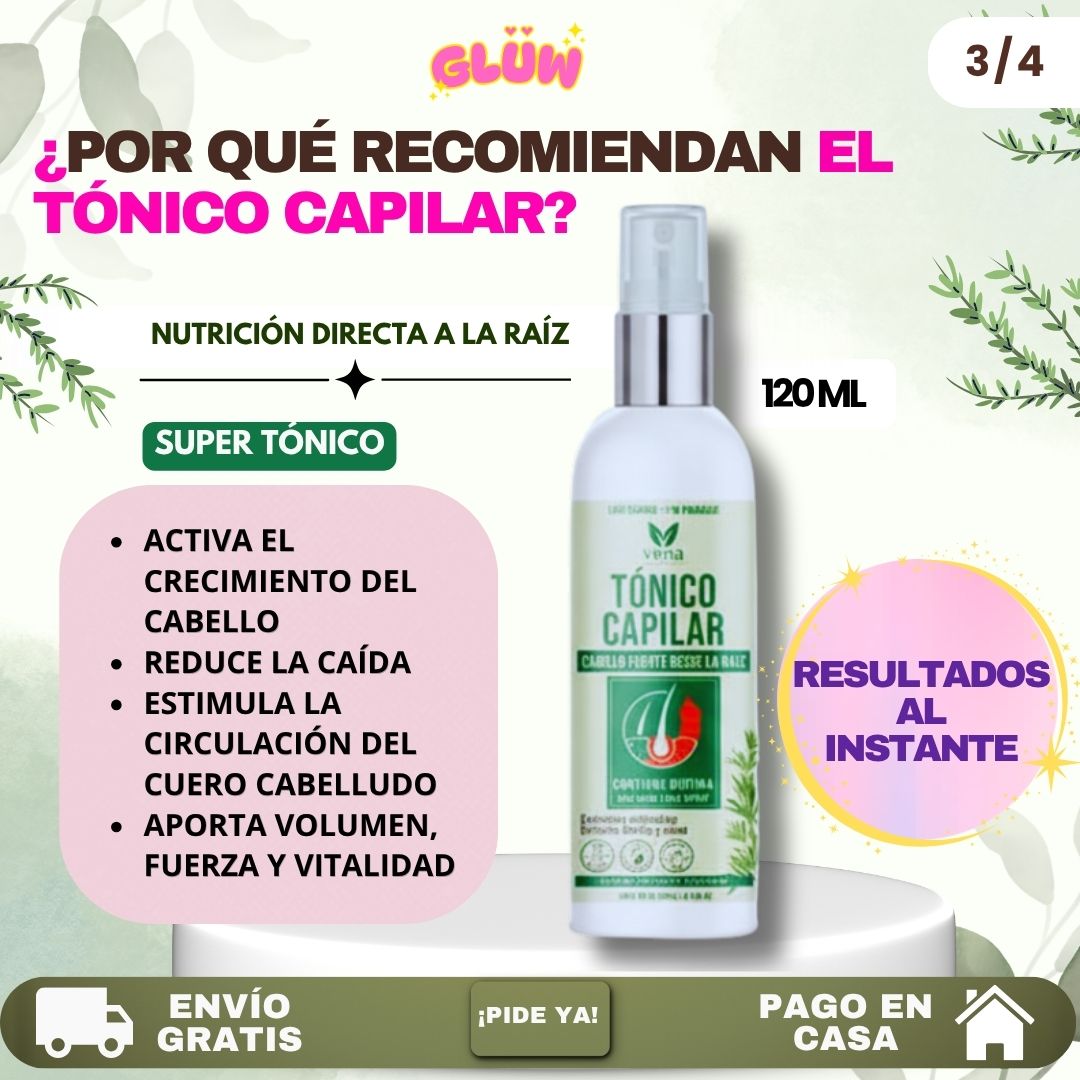 TÓNICO CAPILAR ANTICAÍDA DE 120 ML