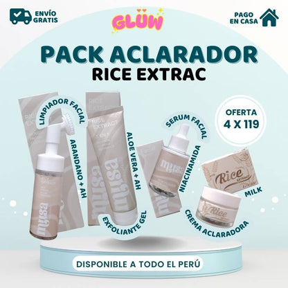 PACK BLANQUEADOR DE ARROZ RICE EXTRAC