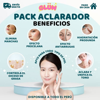 PACK BLANQUEADOR DE ARROZ RICE EXTRAC