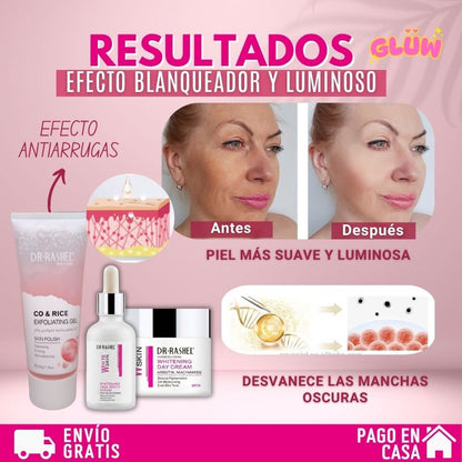 PACK ACLARADOR ANTIMANCHAS 3X1 (RUTINA COMPLETA)