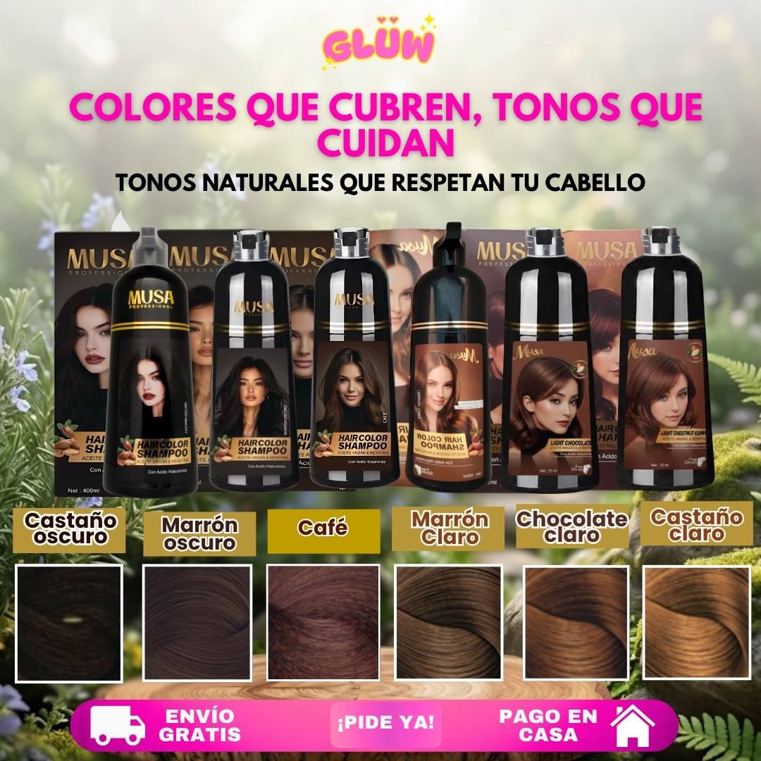 TRÍO CAPILAR COMPLETO ( SHAMPOO TINTE + SHAMPOO ROMERO + ACONDICIONADOR DE ROMERO )